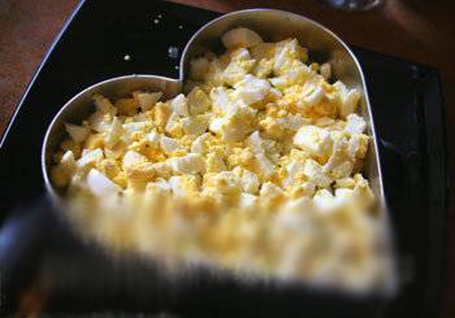 Form for laying out garnish stainless steel steel