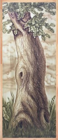 实木bass木门，配以2D和3D雕刻织物