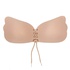 Selbstklebendes Silikon Unsichtbarer Push-Up-BH Nude Strapless