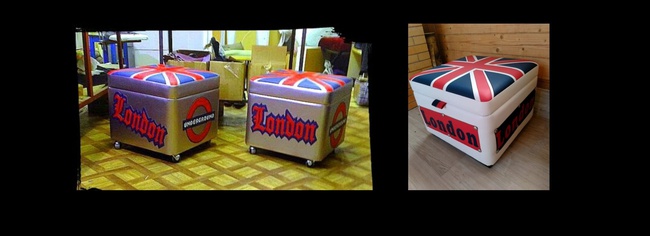 Пуфы и Банкетки на заказ по индивидуальным размерам