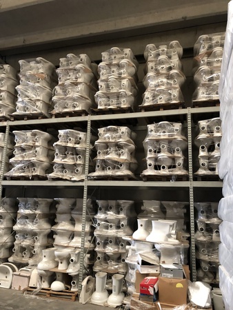 Sanitaryware Stocklot Made in Italy - 73.000 pcs - first Choice A Grade and Brand new