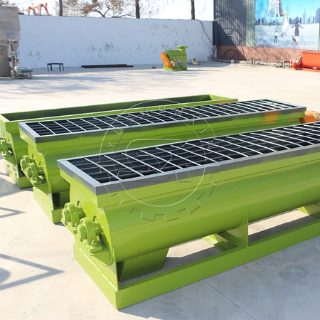 Смеситель для удобрений с двойным валом