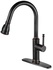 single handle black bathroom sink faucet,matte black bathroom sink faucets,black sink faucet,black vessel sink faucet,matte black sink faucet