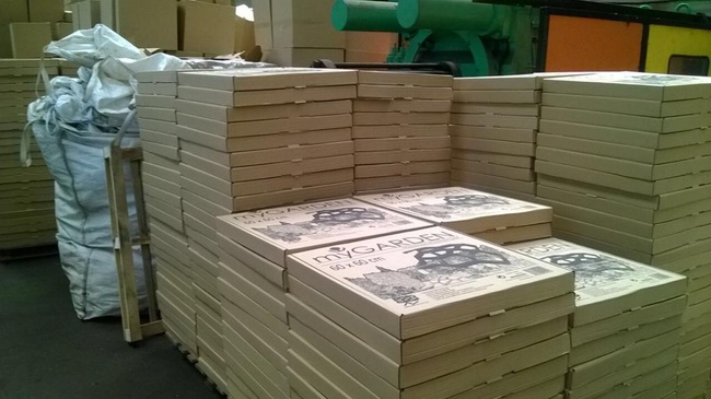 Пластиковая форма для садовой дорожки Замковый Камень 60x60x6 см с ручками