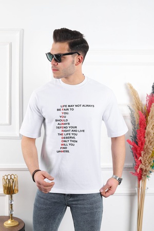 Yarım boy erkek tişörtü