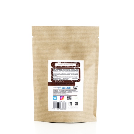 天然干咖啡擦洗香气的巧克力50克。