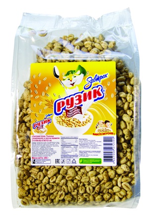 Воздушная пшеница со вкусом карамели РУЗИК, 250 г