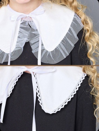 Стильное школьное платье для девочек.