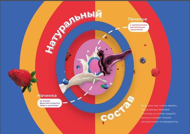 Kremlin Nuts - кондитерское изделие, цветные орешки, с различным начинками