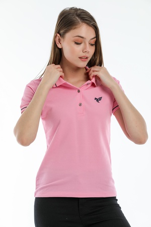 Pegasus Темно-синий полосатый воротник с деталями Pink Lakos