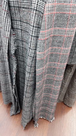 Tweed houndstooth pattern