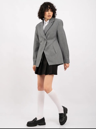 Пиджак приталенный оверсайз