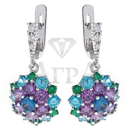 90459сц Серьги (Ag 925)