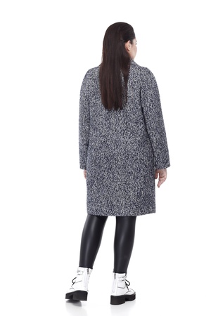 Пальто Лора, твид Италия