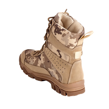 Берцы 4349 нубук - летние (сетка), зимние (мех, slimtex+флис) Ольга-Русь