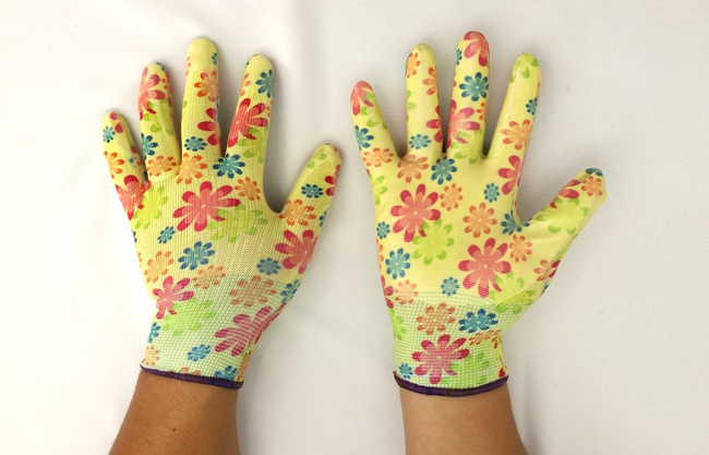 (Артикул: W01) Женские строительные перчатки оптом