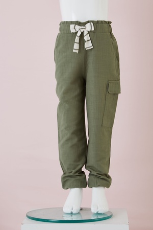 Cepli Kız Çocuk Pantolon