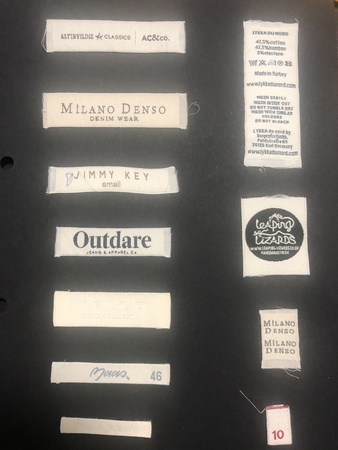 Бирка этикет