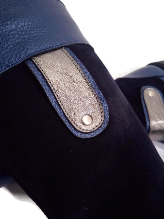 Кожаные зимние сапожки Tobi 33-37