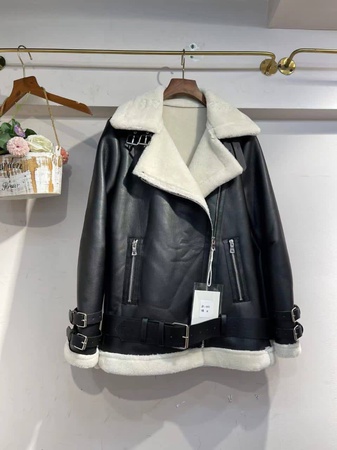 Кожаные дублёнки из коллекции "ZARA"❤️