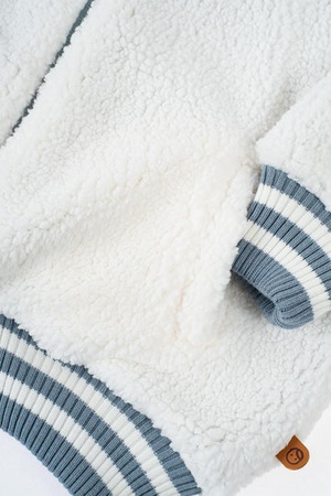 Kapitone kapüşonlu krep ceket