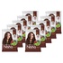 Nisha Hair Colour for Women - Dark Brown, 10g Each (Pack of 10) | Herbal Conditioning | 100% Henna-Based Hair Colour