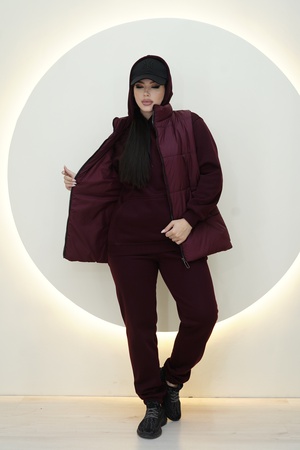 Костюм спортивный тройка с жилеткой