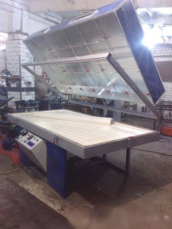 Thermal vacuum press for facades MDF Maxim DIP-251