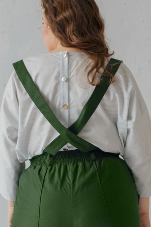 Блуза лапка удлинённая