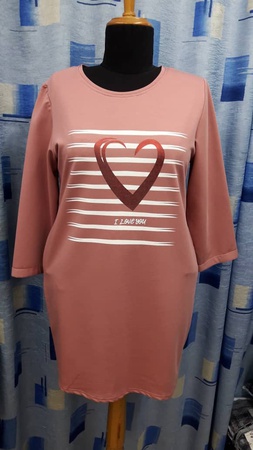 Туники с 50 по 60 размер . Трикотаж х/б