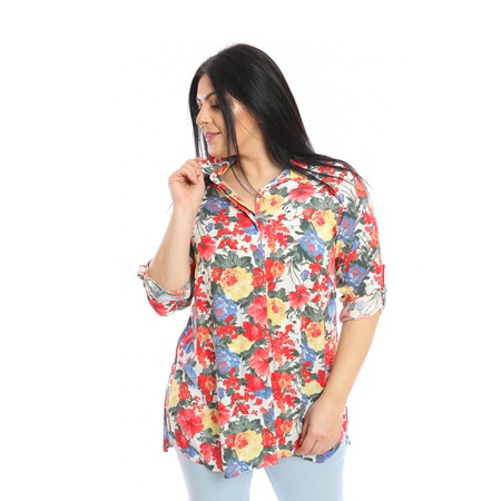 Классическая рубашка большого размера