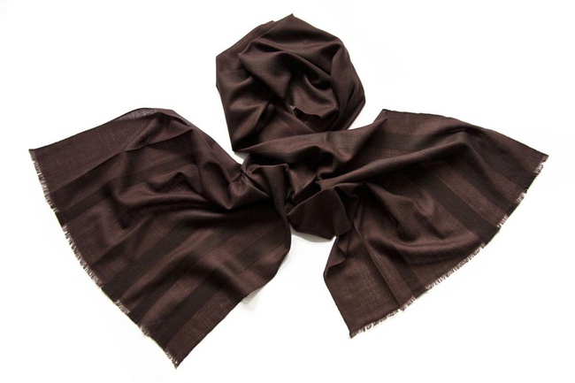 Italian silk and wool scarves for men