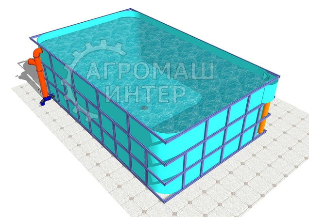 Бассейны для рыбы