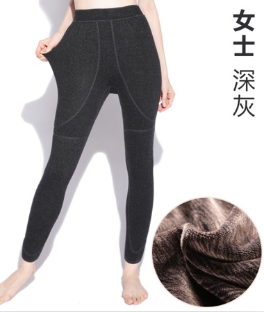 Зимние мужские и женские утолщенные шерстяные штаны, защищающие колени, поддерживающие талию, поддерживающие кашемировые штаны, теплые штаны большого размера