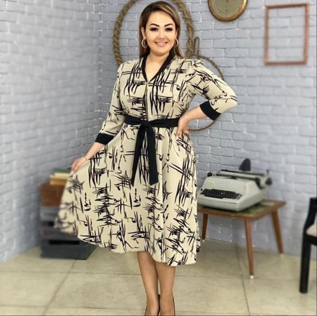 Платье больших размеров