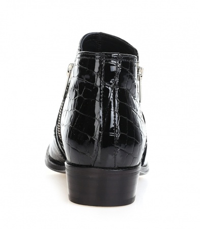 Patentstiefel mit zwei Reißverschlüssen n137