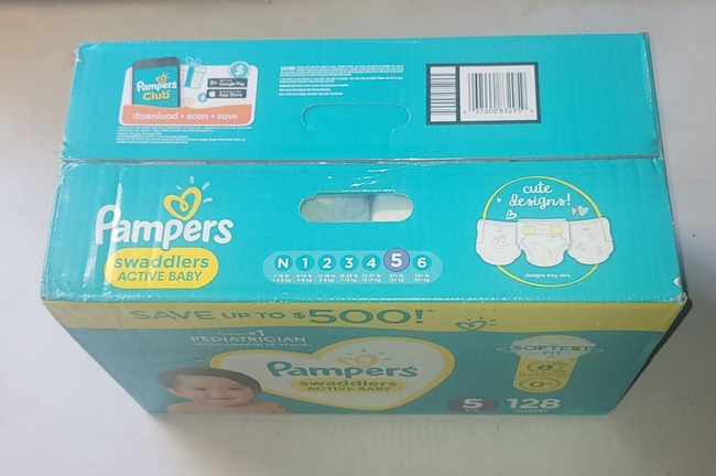 Пеленальные подгузники Pampers Active Детские подгузники