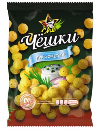 Soğan ve ekşi krema tadında toplar CZESHKI, 60 g