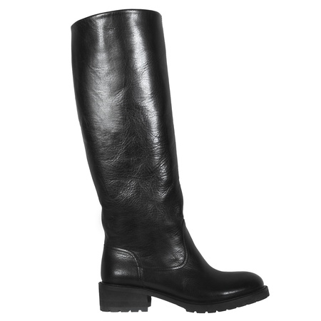 Сапоги женские, натуральная кожа <G910>