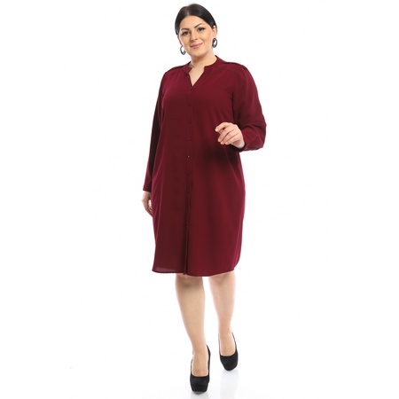 Büyük Beden Hakim Yaka Gömlek