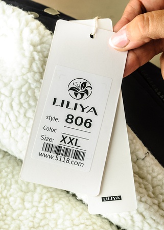 Парка джинсовая на овчине с мехом