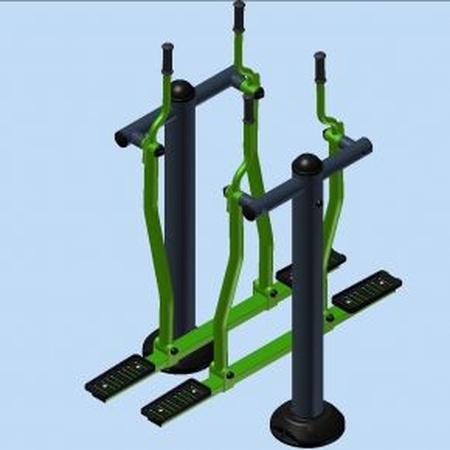 Тренажер уличный "Лыжники для двоих"