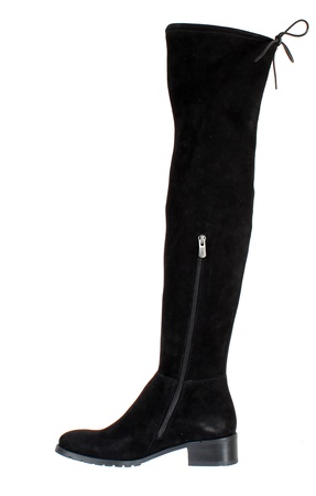 Женские ботфорты, натуральная замша <G1163>