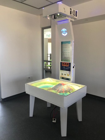 interactive SandBOX with augmented reality