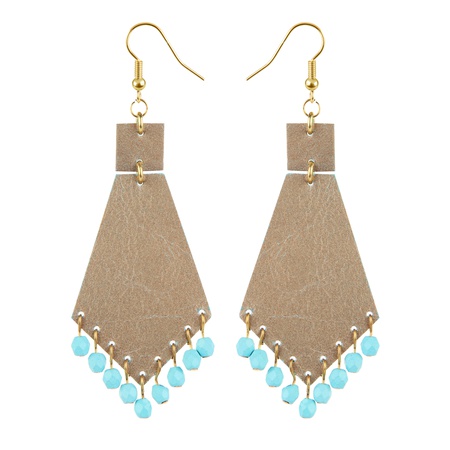 W-137 Кожаные серьги