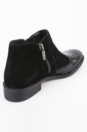 Siyah düşük ayakkabı N153