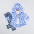 Toptan 3 Parça Kız Çocuk Ceket Body Ve Kot Pantolon 2-6Y