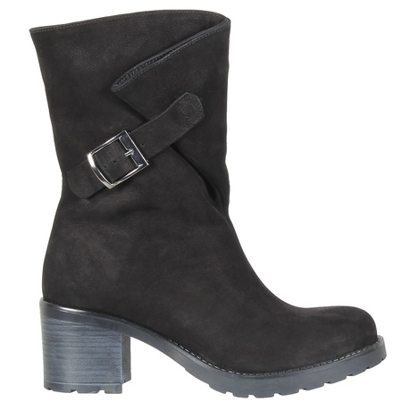 Women&#39;s ankle boots, natural nubuck<G7166>