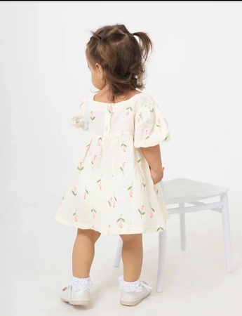 Муслиновое детское платье