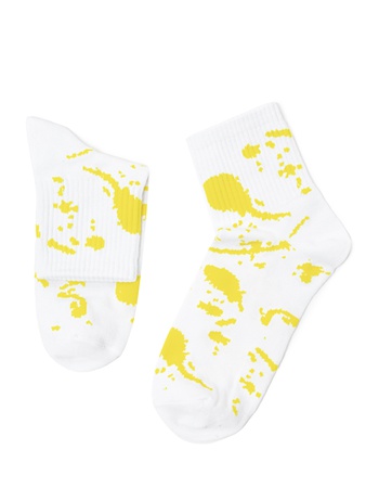 Erkek / bayan kısa çorap "Boya lekeleri" Dzen ve Smile